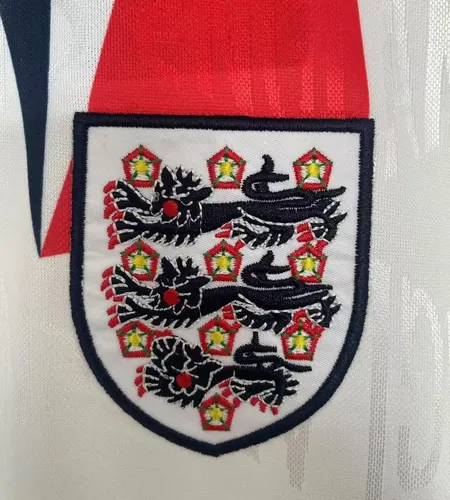 1992 Retro Inglaterra Local Camiseta de Fútbol  — view 5