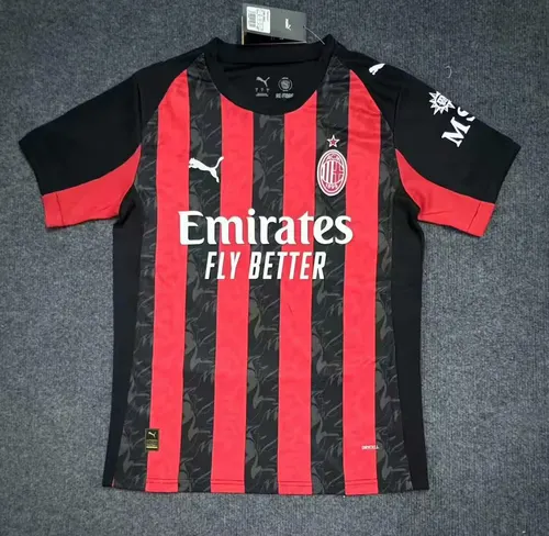 2025/2026 AC Milan Domicile Maillot de football landaise — view 1