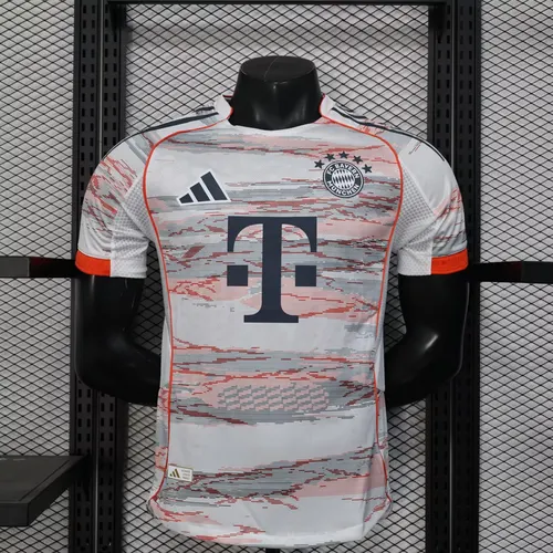 2025/2026 إصدار اللاعب قميص كرة قدم Bayern Munich خارج الأرض جودة تايلاندية
