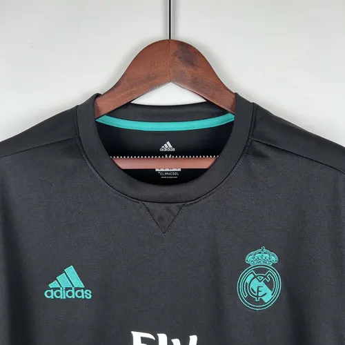 Camisa de Futebol Visitante Retro Real Madrid 2017/2018  — view 3