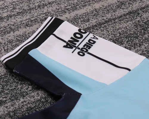 2001 Retro Argentinien Nationalmannschaft Maradona Gedenkausgabe Trikot  Kindergröße — view 7
