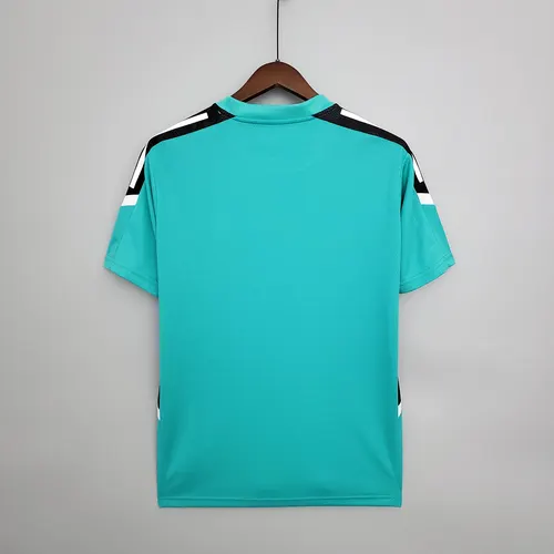 2021/2022 Real Madrid Training Wear Football Shirt Green — view 2