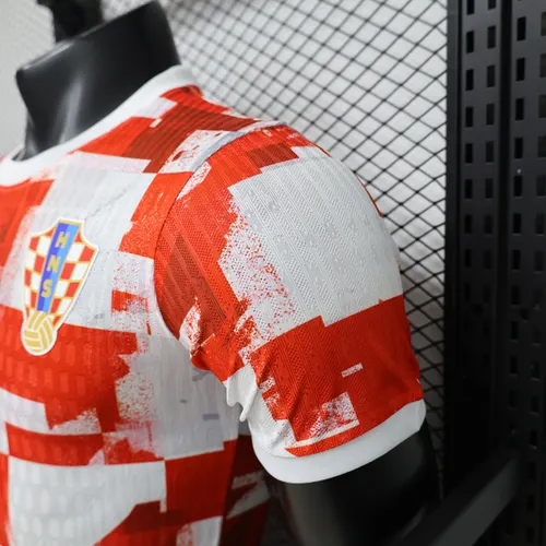2026 Version Joueur Maillot Édition Spéciale Rouge Blanc Équipe Nationale Croatie Football   — view 7