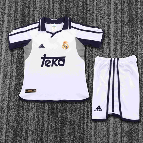 Maillot Domicile Rétro Real Madrid 2000-2001  Taille Enfant — view 1