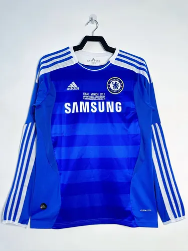 Maillot de football domicile manches longues rétro Chelsea 2011/2012  — view 1