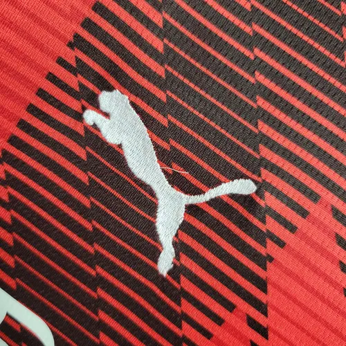 Tamanho Infantil 2023/2024 AC Milan Camisa de Futebol Casa  — view 9