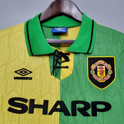 1992/1994 Maillot Rétro Manchester United Third Away Football  — view 3