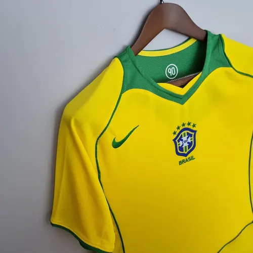 2004 Retro Brasilien Trikot Heim — view 3