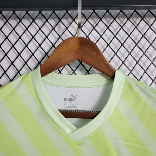 Maillot de football gardien vert fluorescent 2023/2024 Manchester City  — view 4