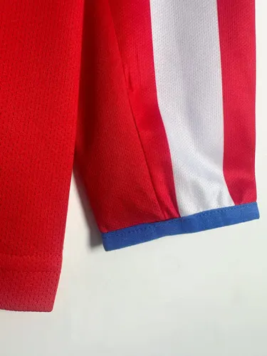 Camisa de Futebol Retro Manga Longa Atletico Madrid Home 2004/2005  — view 6