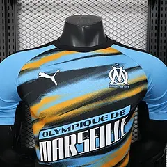 Versão Jogador Conjunto de Treino Olympique de Marseille 01 Camisa de Futebol 2025/2026  — view 3