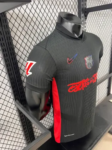 2024/2025 Maillot de Football Extérieur Version Joueur Barcelona x Travis Scott Collab  — view 3