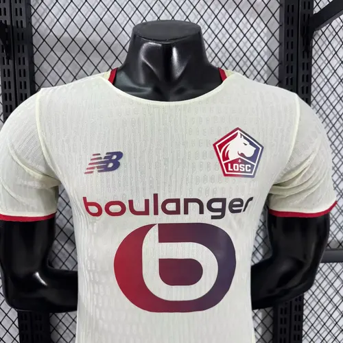 2025/2026 Versión Jugador Lille Visitante Camiseta de Fútbol  — view 3