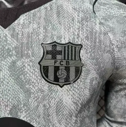 قميص كرة قدم برشلونة لحراس المرمى 2026/2027 أكمام طويلة نسخة اللاعب جودة تايلندية  — view 5