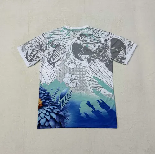 2025 Camiseta de Fútbol Blanca y Azul Edición Especial Brasil AAA calidad aficionado — view 7