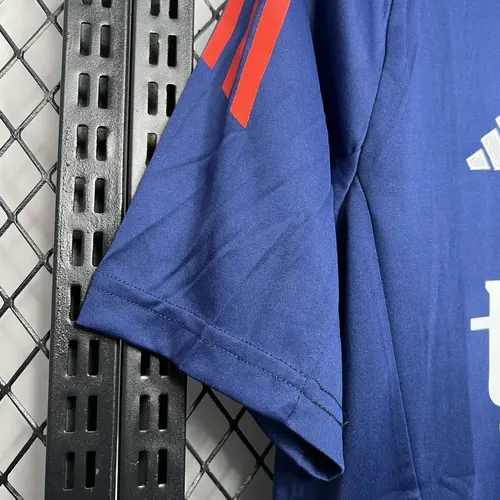 2024/2025 Manchester United Dunkelblau Vorbereitungsspiel Trikot  — view 4