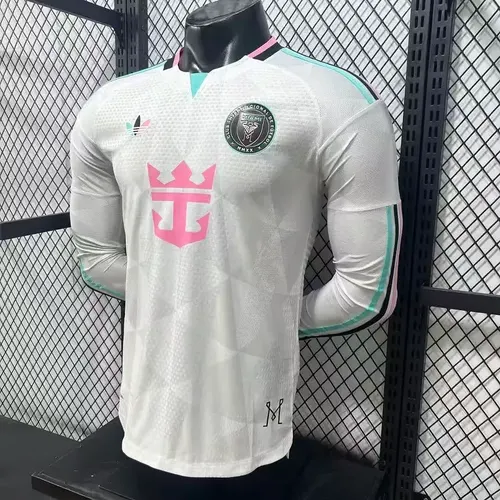 Camiseta de fútbol Inter Miami Third Away Player Version manga larga 2026/2027  Thailand Quality — view 4