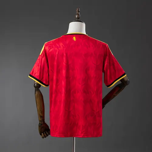 2026 Bélgica Selección Nacional Local Camiseta de Fútbol AAA Grado Fan — view 4