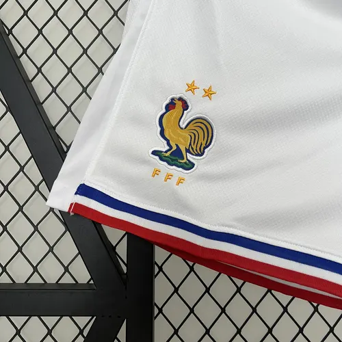 Pantalón Corto de Camiseta de Fútbol 2024 de Francia Local AAA calidad aficionado — view 3