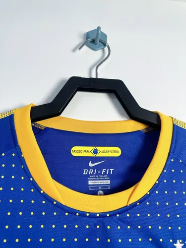 2010 Retro Brazil Away Soccer Jersey  — view 3
