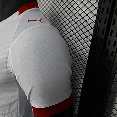 Camisa de Futebol Leipzig Casa 01 Versão Jogador 2025-2026  — view 7