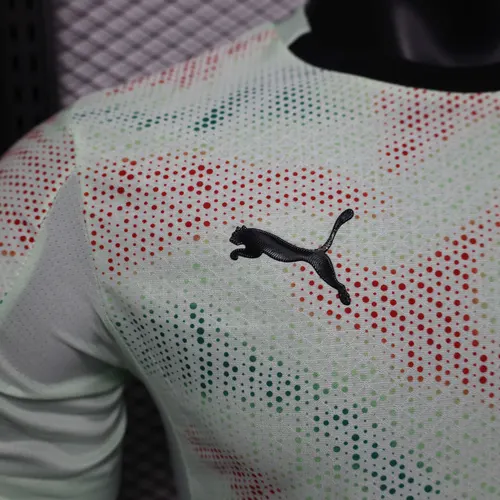 2025/2026 Spielerversion Portugal Vorbereitung Uniform Fußballtrikot  — view 4