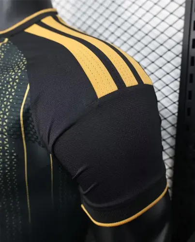 2026 Player Algerien Nationalmannschaft Trainingsanzug Schwarz Fußballtrikot  — view 6
