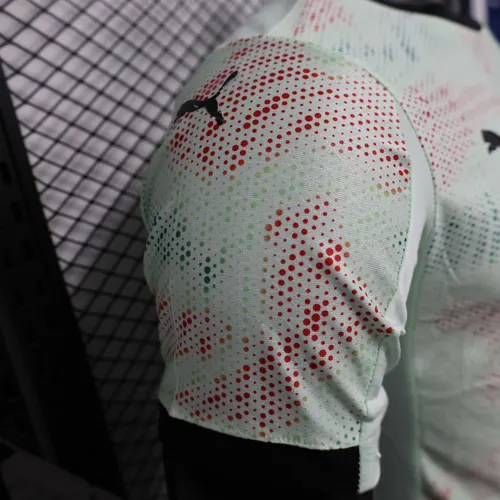 2025/2026 Spielerversion Portugal Vorbereitung Uniform Fußballtrikot  — view 6