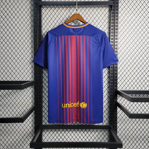 2017/2018 Retro Barcelona Heim Fußballtrikot   — view 2