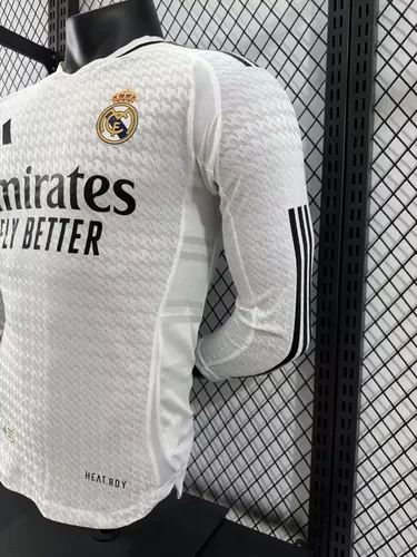 2024/2025 Spielerversion Real Madrid Heim Langarm Trikot  — view 9
