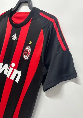 Camisa de Futebol Casa AC Milan Retrô 2008/2009  — view 5