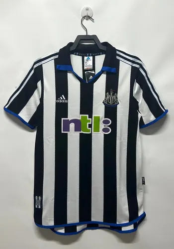 Maillot de football domicile rétro Newcastle United 2000-2001 