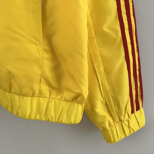 2023 Flamengo Windbreaker yellow Soccer Jersey  — view 8