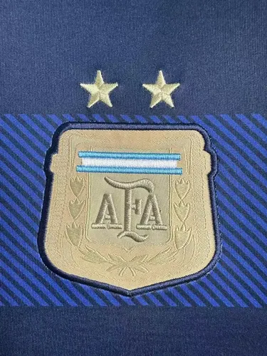 2014 Retro Langarm Argentinien Nationalmannschaft Auswärtstrikot  — view 6