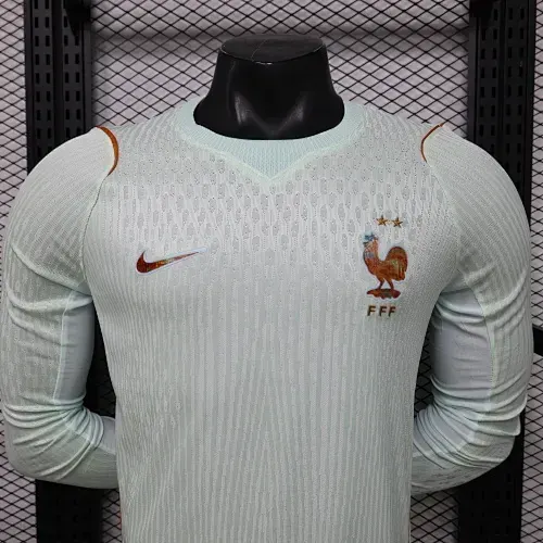 Maillot de football extérieur France version joueur manches longues 2026 landaise  — view 3