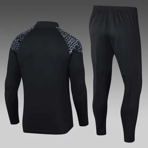 2023/2024 Survêtement Mi-Temps Dortmund Noir Maillot  Ensemble — view 2