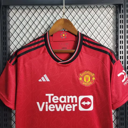 2023/2024 Manchester United Home Football Shirt   — view 4