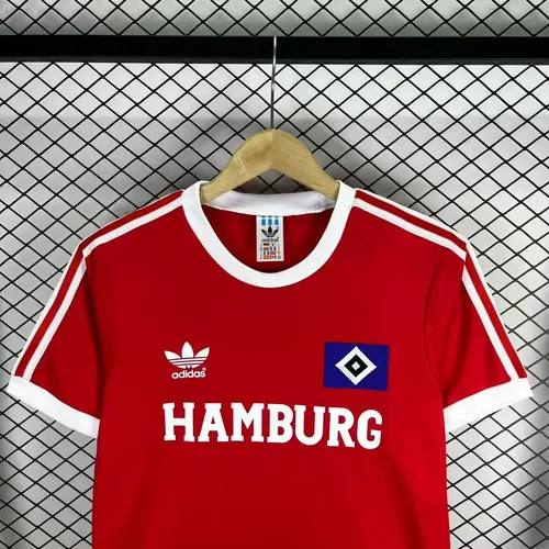 Maillot de football extérieur rétro 1974/1975 Hamburger SV  lande — view 3