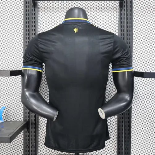 2025/2026 Versión Jugador Manchester United Tercera Equipación Visitante Camiseta de Fútbol  — view 2