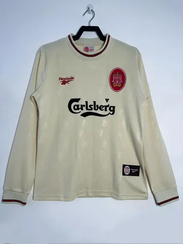 Camisa Retrô Liverpool Visitante Manga Longa 1996/1997  — view 1