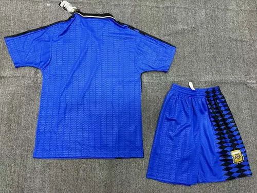 1994 Retro Argentina National Team Away Jersey Kids Size — view 2