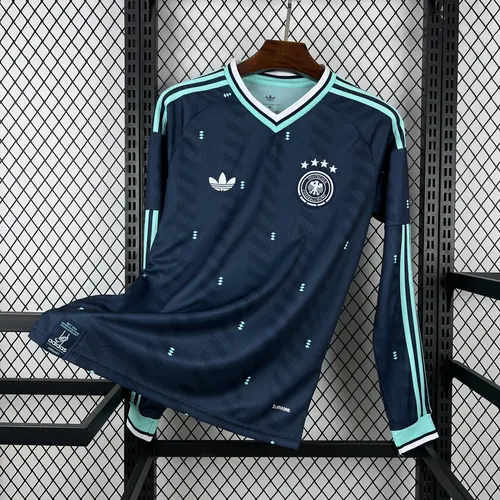 2026 Camiseta de Fútbol Visitante de Manga Larga de Alemania — view 1