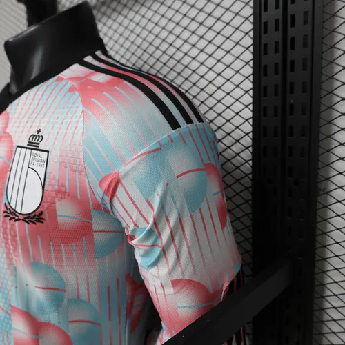 2026 Long Sleeve Player Version Belgium National Team Away Football Jersey   — view 8