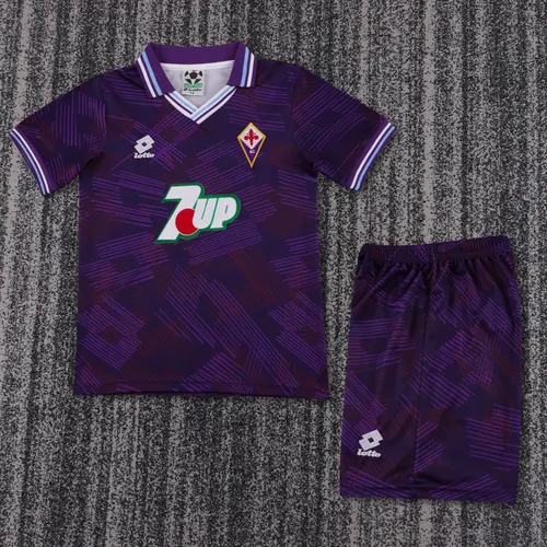 Maillot de football domicile rétro Fiorentina 1992-1993  Taille enfant — view 1