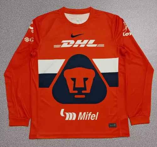 2025/2026 Long Sleeve Pumas UNAM Goalkeeper Football Shirt  — view 1