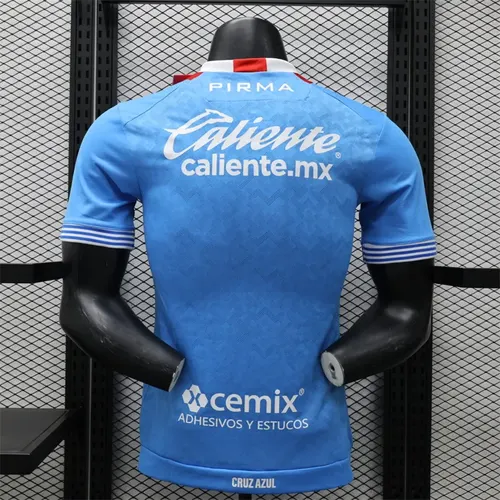 2024/2025 Player Version Cruz Azul Home Jersey  — view 2