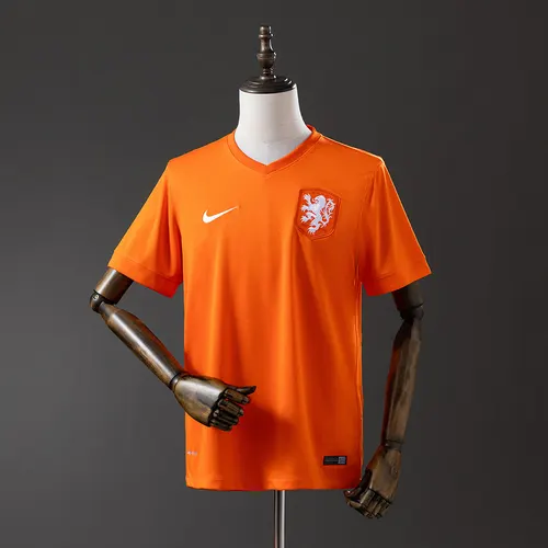 2014 Retro Netherlands National Team Home Football Shirt  — view 3