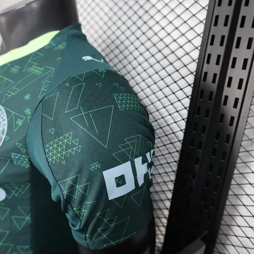 Camisa de Futebol Manchester City Quarto Visitante Versão Jogador 2025/2026  — view 7