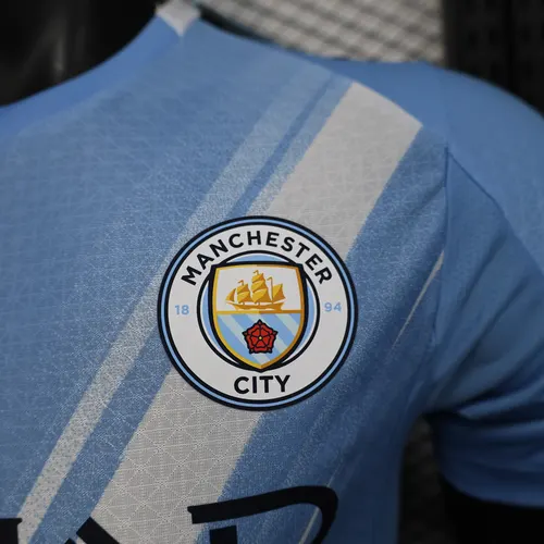 2025/2026 Player Version Manchester City Home Football Shirt  — view 5