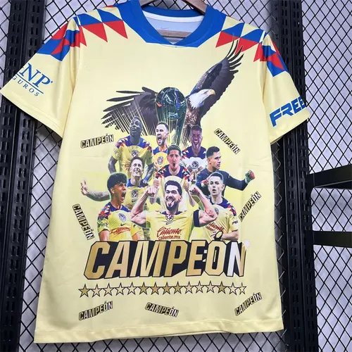 2024/2025 Club América Champions Yellow Commemorative Edition Jersey  — view 5